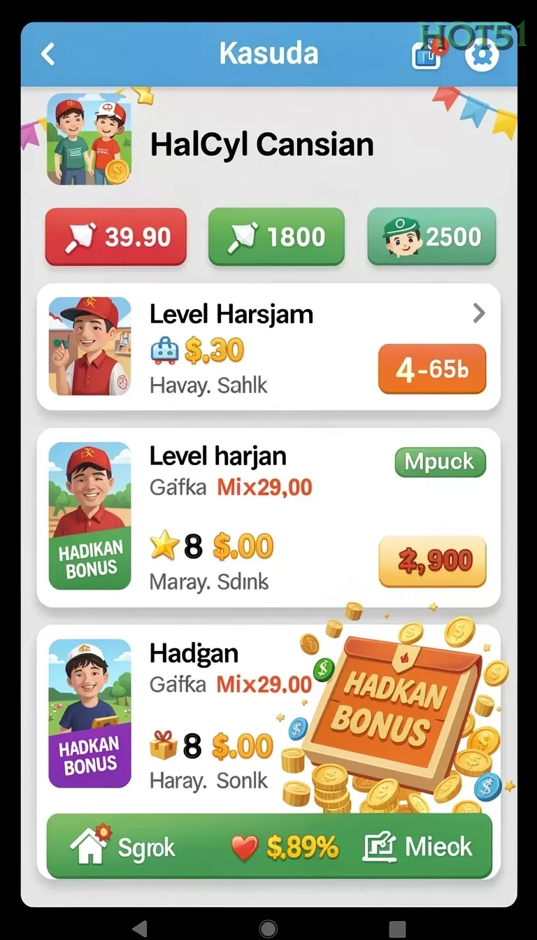 Cuplikan layar BRUTAL77 — pengaturan akun