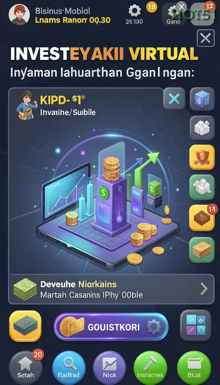 Cuplikan layar INTRO — menu navigasi